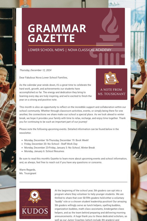 GRAMMAR GAZETTE
