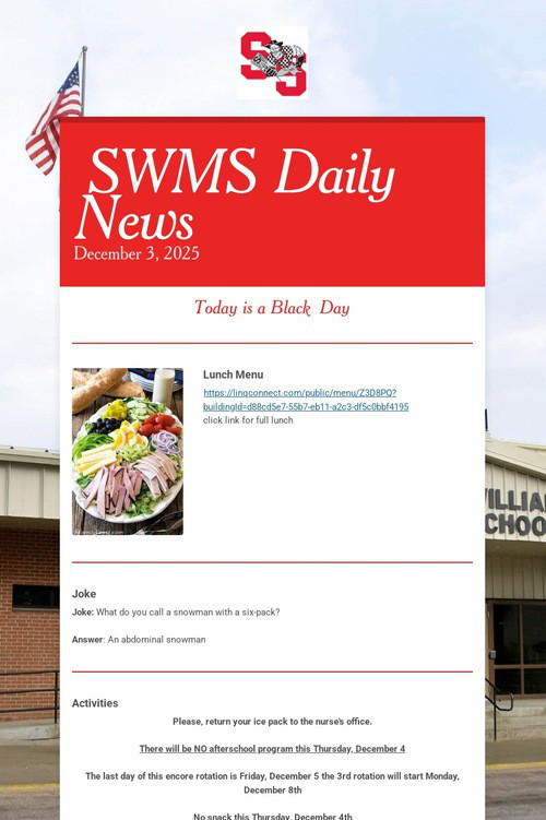 SWMS Daily News