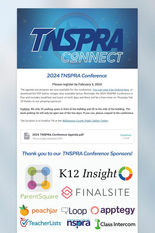 TNSPRA Connect