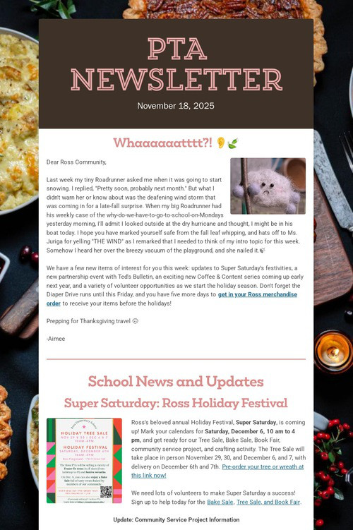 PTA Newsletter