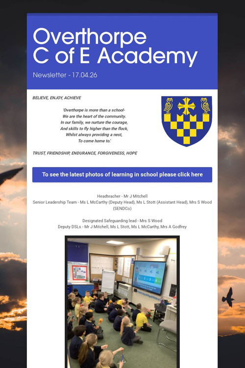 Overthorpe       C of E Academy