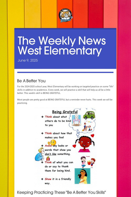 The Weekly News West Elementary