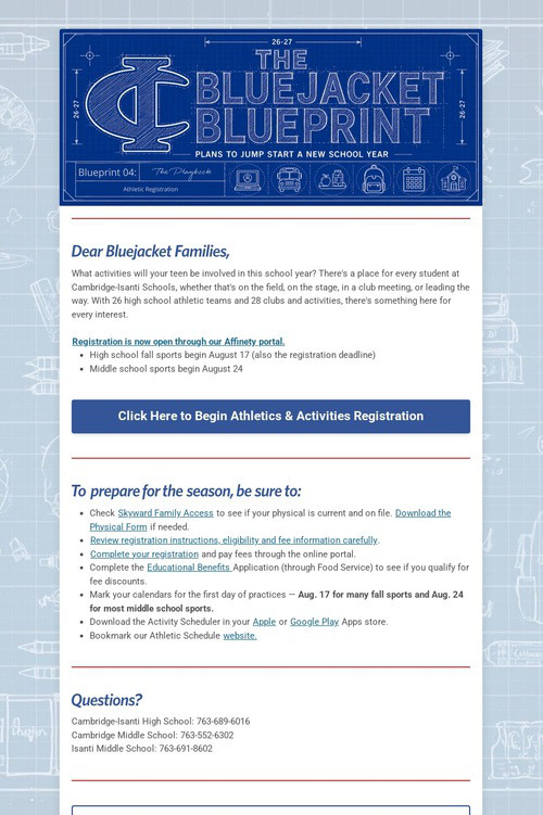 Bluejacket Blueprint: The Playbook
