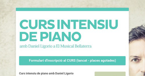 CURS INTENSIU DE PIANO