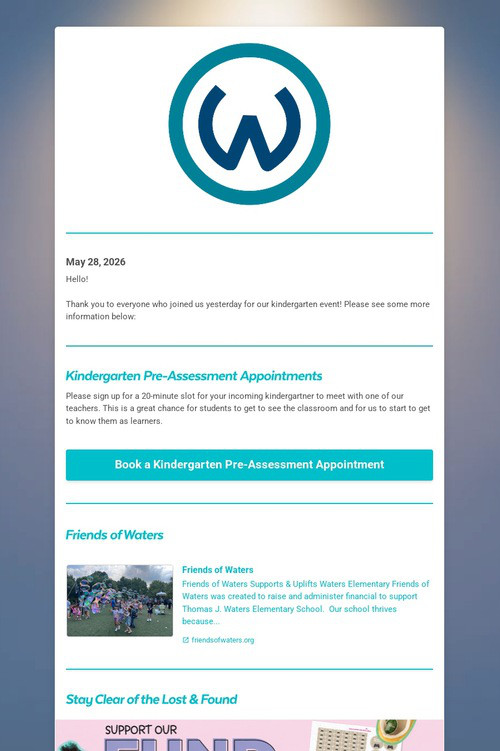 Waters Kindergarten