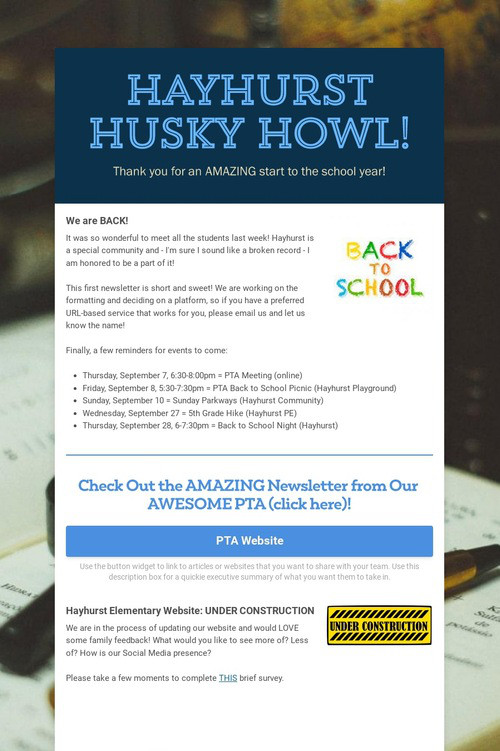 Hayhurst Husky Howl!