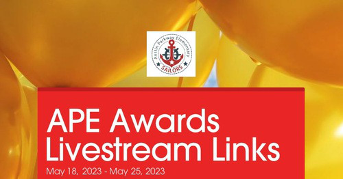 APE Awards Livestream Links