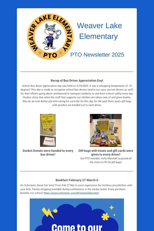 Weaver Lake Elementary PTO