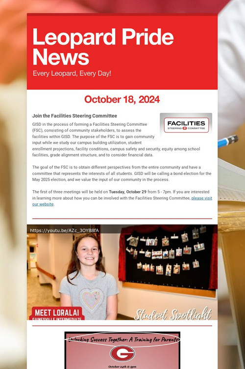 Leopard Pride News