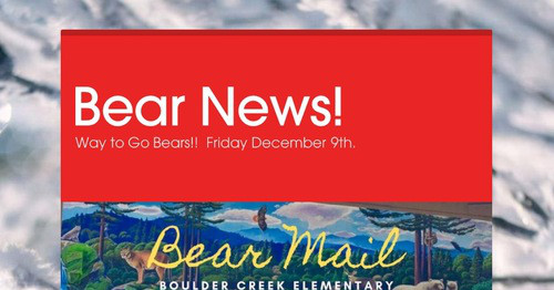 Bear News!
