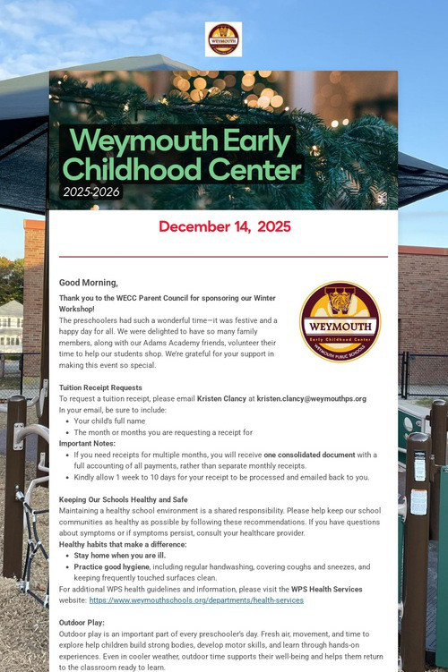 Weymouth Early Childhood Center