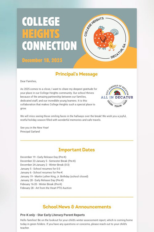 College Heights Connection