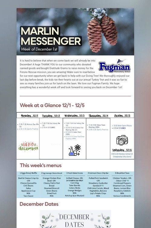 MARLIN MESSENGER
