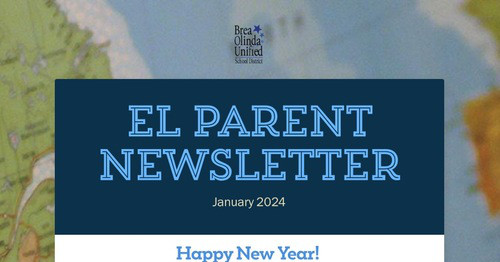 EL Parent Newsletter