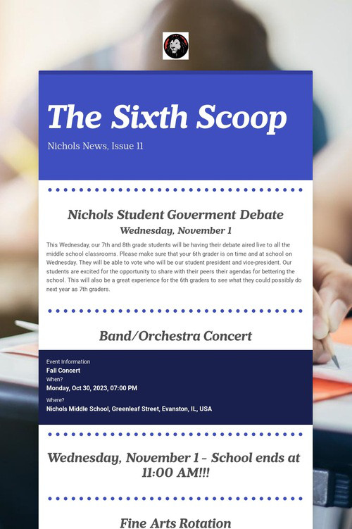 The Sixth Scoop