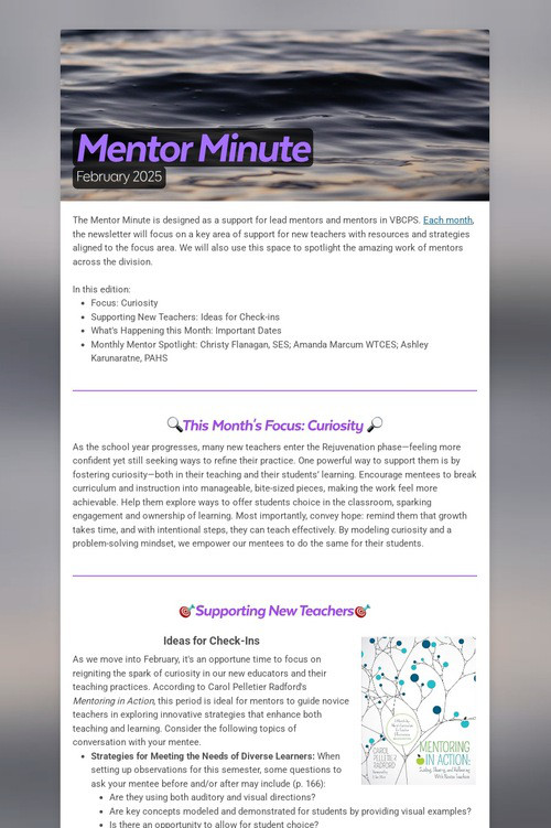 Mentor Minute