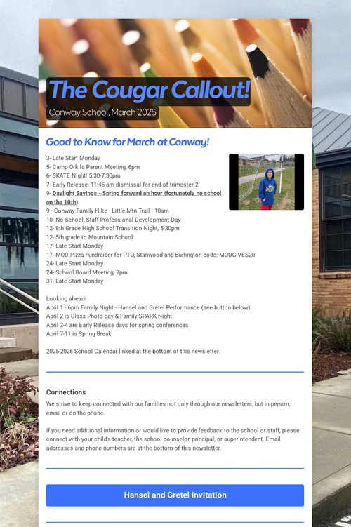The Cougar Callout!