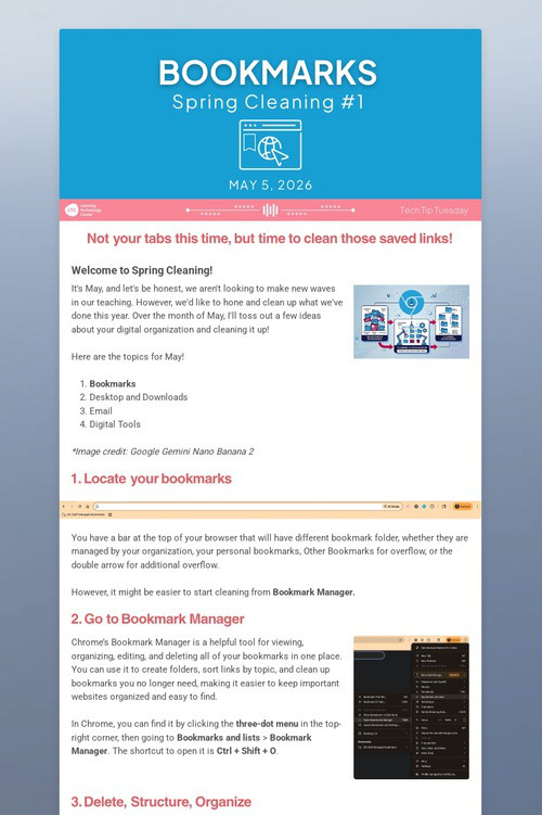 Bookmarks