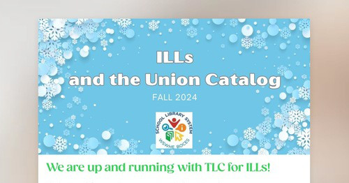 ILLs and the Union Catalog