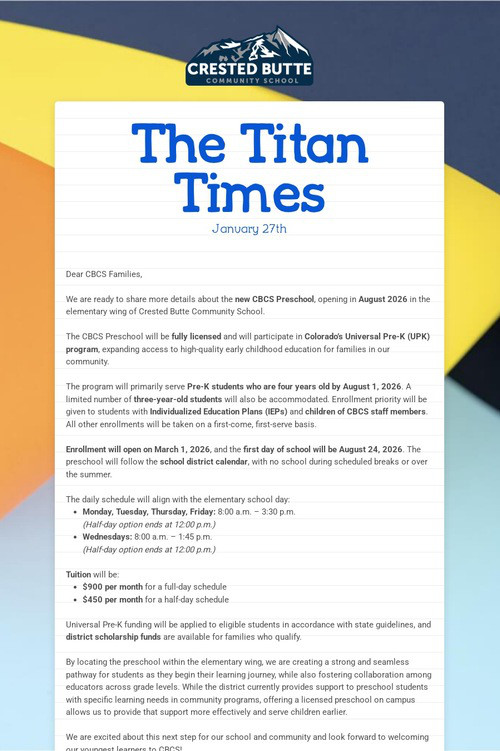 The Titan Times