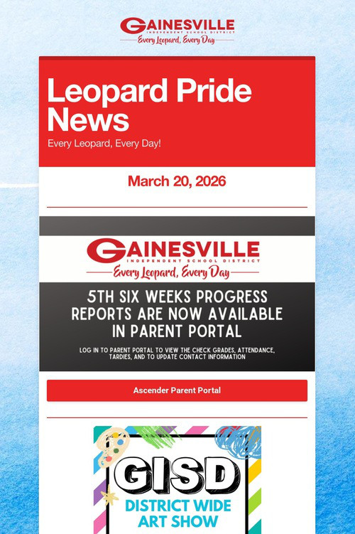 Leopard Pride News