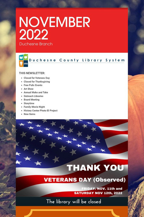 NOVEMBER 2022