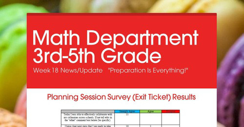 Smore Math Design newsletters to spread the word online | Smore