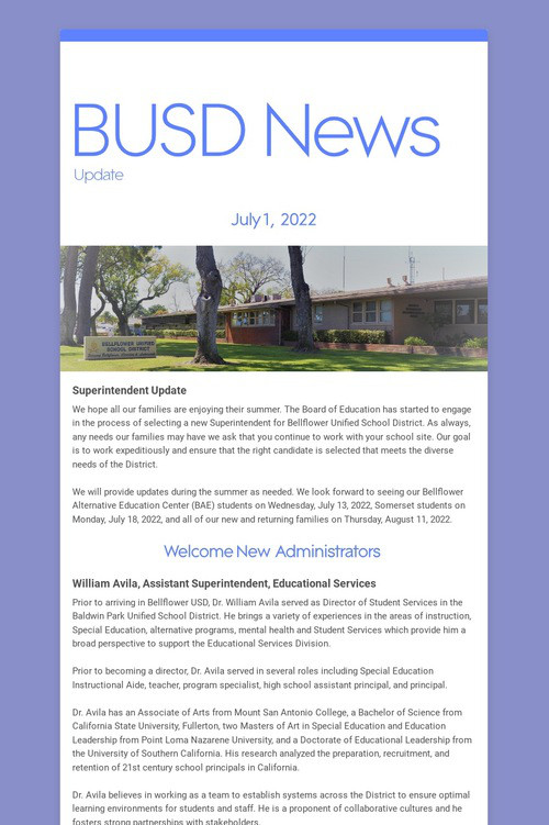 BUSD News