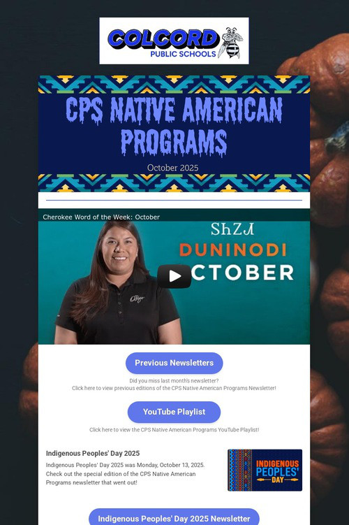 October 2025- NA Programs