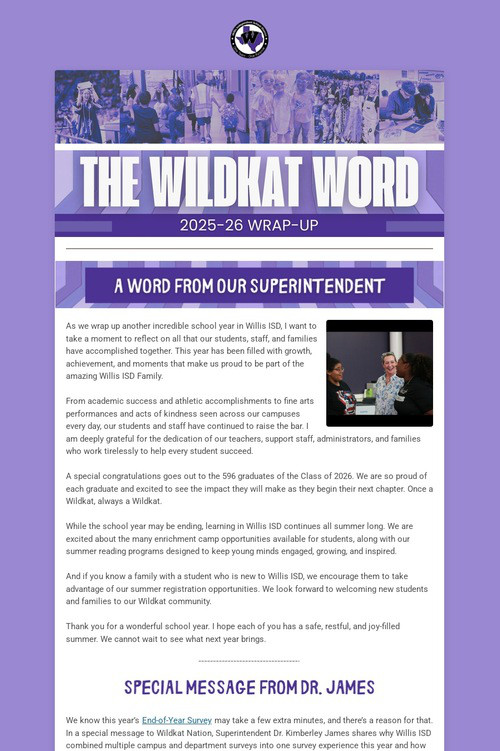 The Wildkat Word: 2025-26 Wrap-Up