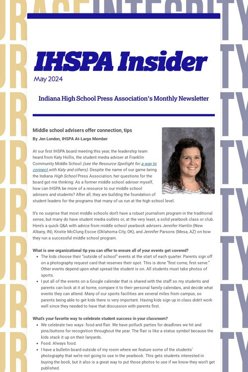 IHSPA Insider
