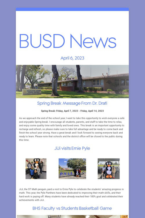 BUSD News