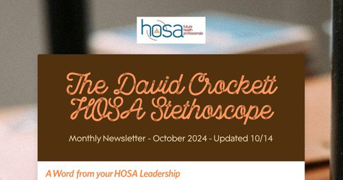 The David Crockett HOSA Stethoscope