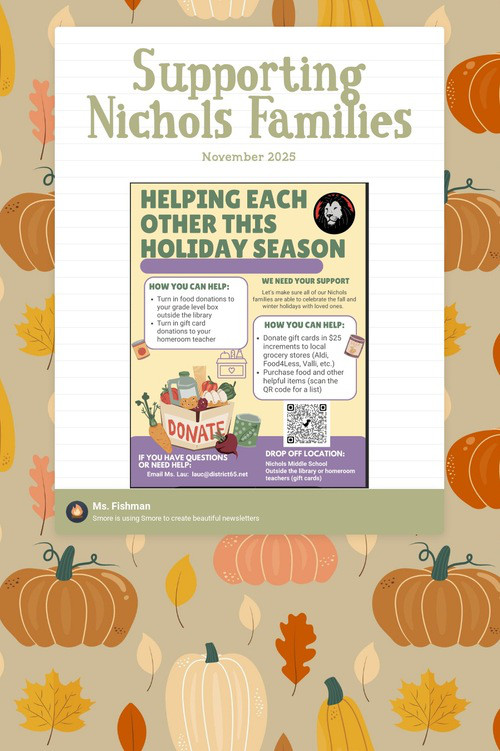 Supporting Nichols Families