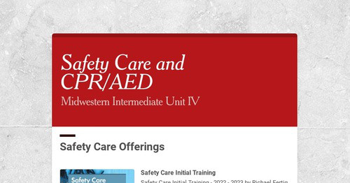 Safety Care and CPR/AED