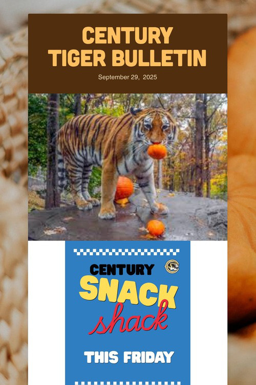 CENTURY              TIGER BULLETIN