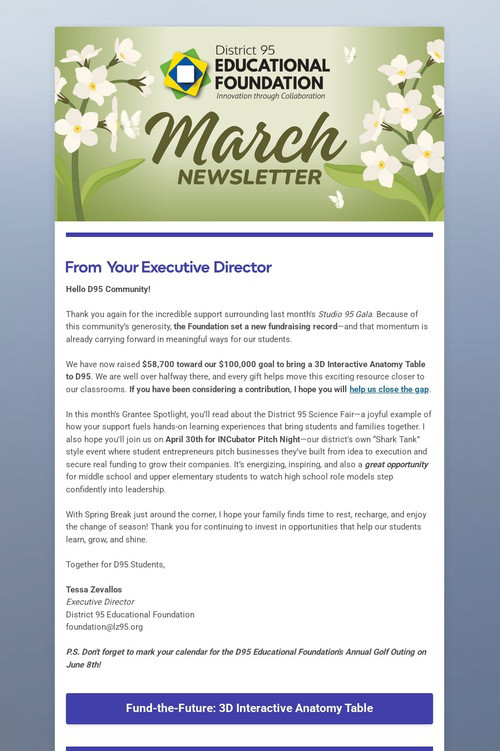 March Newsletter