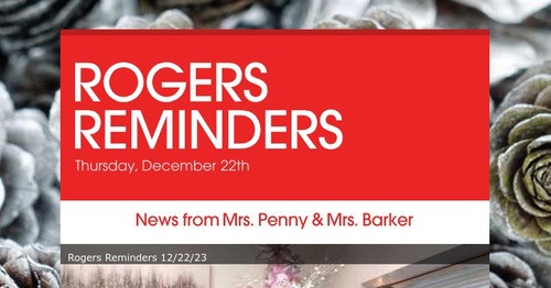 ROGERS REMINDERS