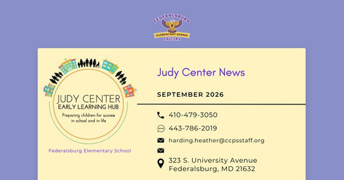 FES Judy Center Early Learning Hub