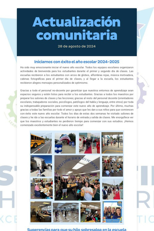 Actualización comunitaria