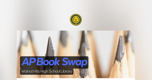 Ap Swap Project AP Book Swap | Smore Newsletters for Education