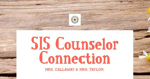 SIS Counselor Connection