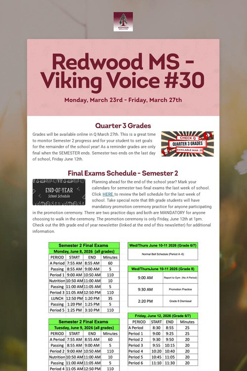 Redwood MS -  Viking Voice #30