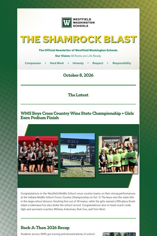 The Shamrock Blast 10/8/2026