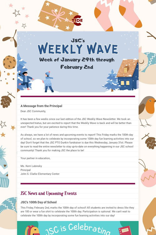 JSC Weekly Wave