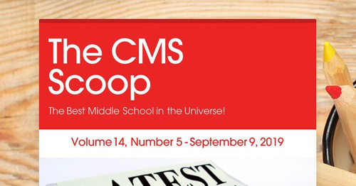 The CMS Scoop | Smore Newsletters for Education