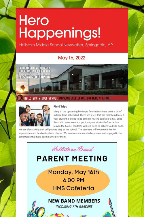Hero Happenings!