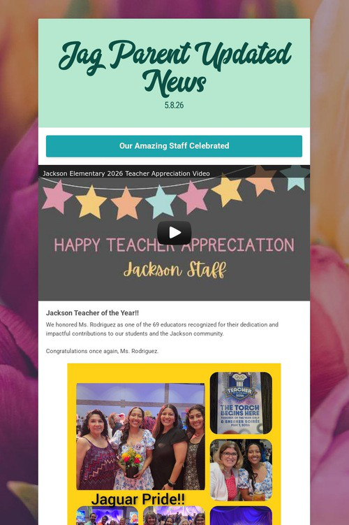Jag Parent Updated News