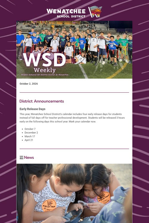 WSD Weekly