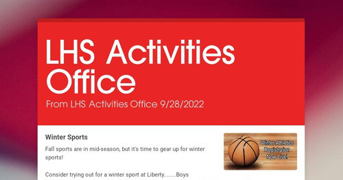 LHS Activities Office